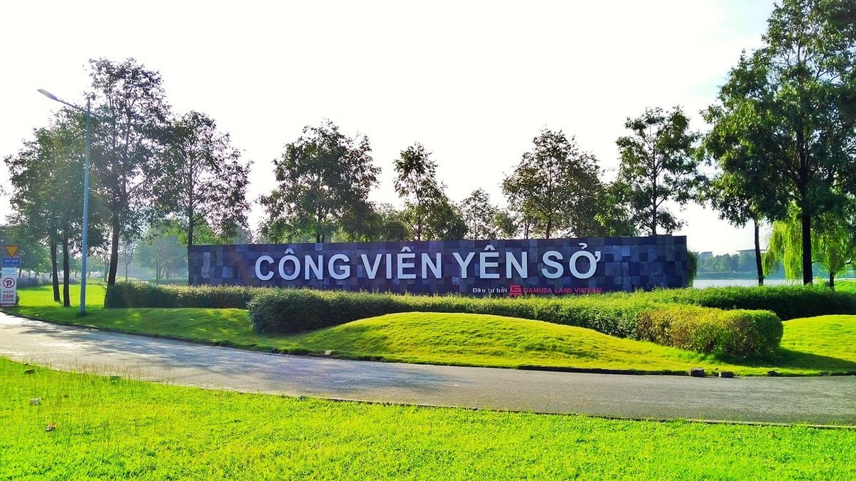  Công viên Yên Sở 