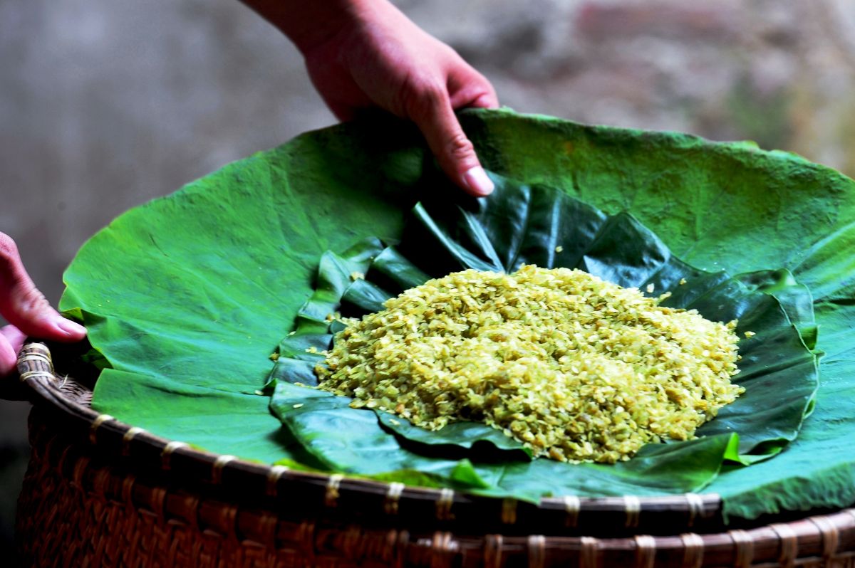 Cốm Làng Vòng – Đặc sản Hà Nội, hương vị tinh túy mùa thu