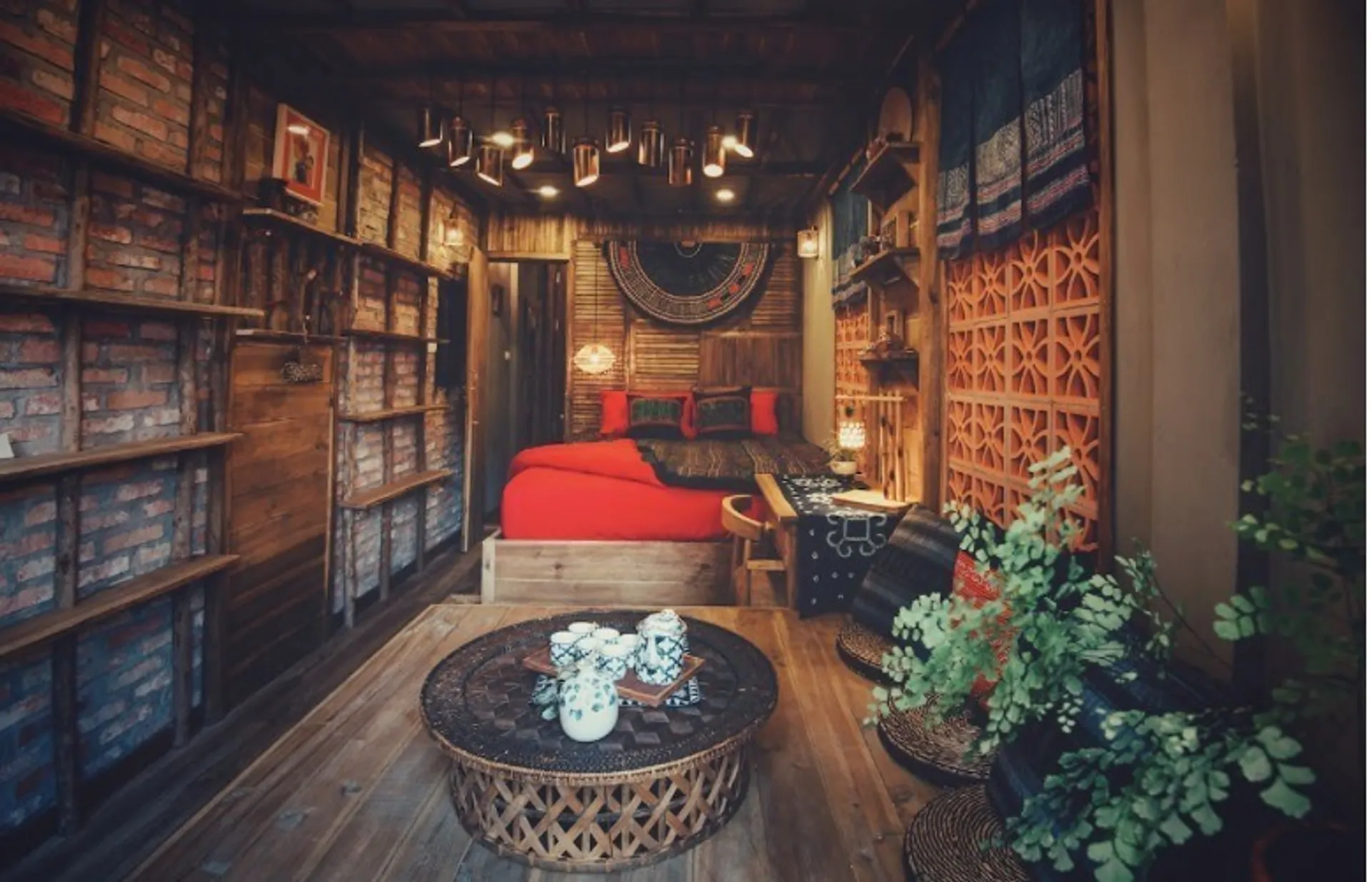Unique Wooden House
