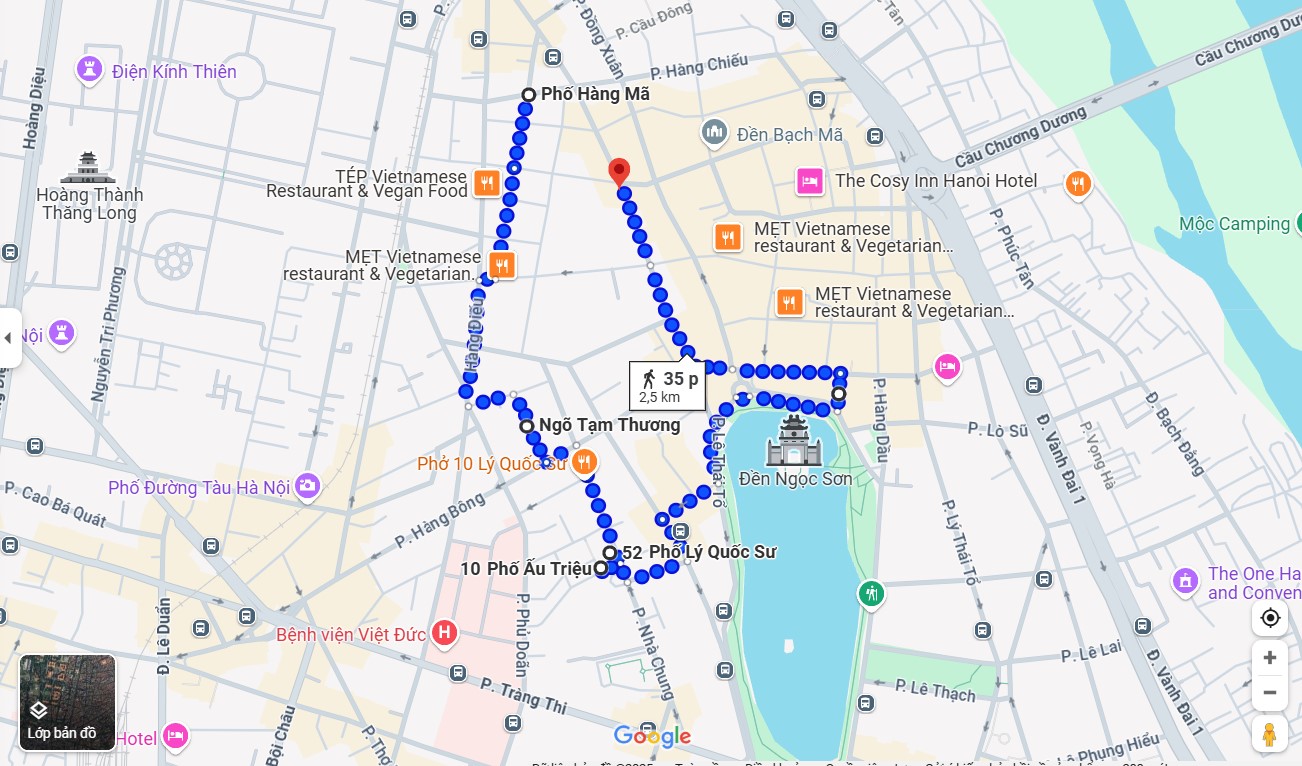 food tour Phố Hàng Mã