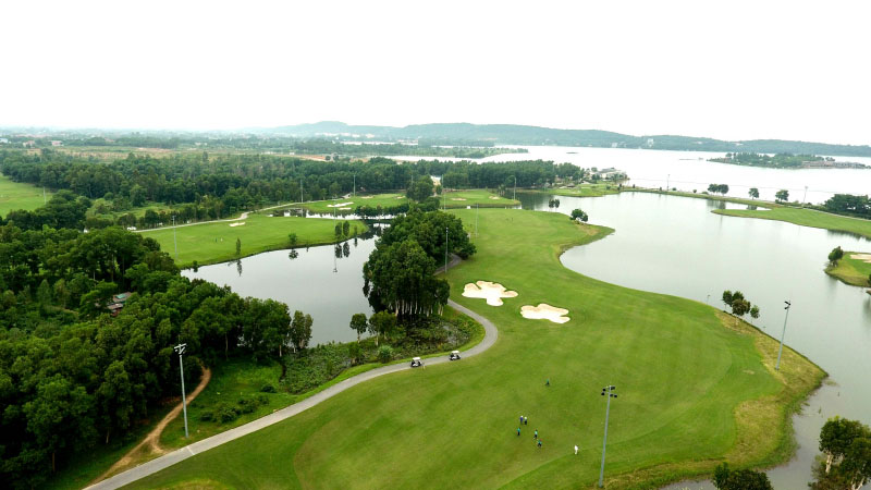 Sân tập golf Flamingo tại Đại Lải Vĩnh Phúc