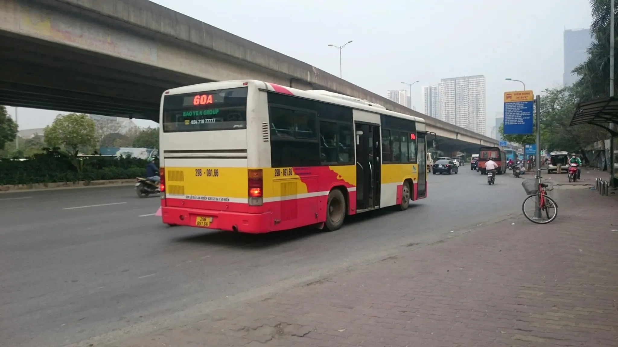 Di chuyển đến Sóc Sơn bằng xe bus